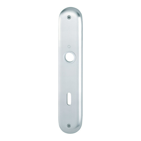 Paire de plaques longues Hoppe 273P F1/naturf. F1 BB 72mm