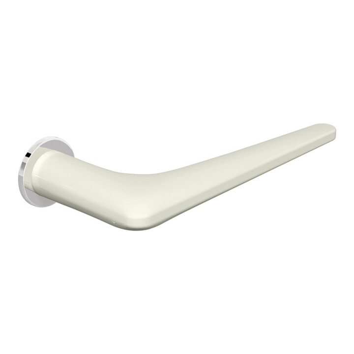 Paire de poignées de porte HEWI 250PBM/260PBMV/260PBMX Ku.90m-XA avec mini poignée rosette VK 8mm