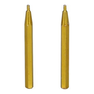 Paire de pointes pour pinces à circlips à double articulation, 1,0 mm, droites