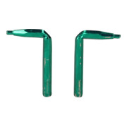 Paire de pointes pour pinces à circlips à double articulation, 1,3 mm, coudées-3