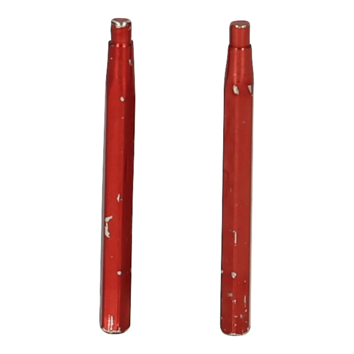Paire de pointes pour pinces à circlips à double articulation, 1,8 mm, droites