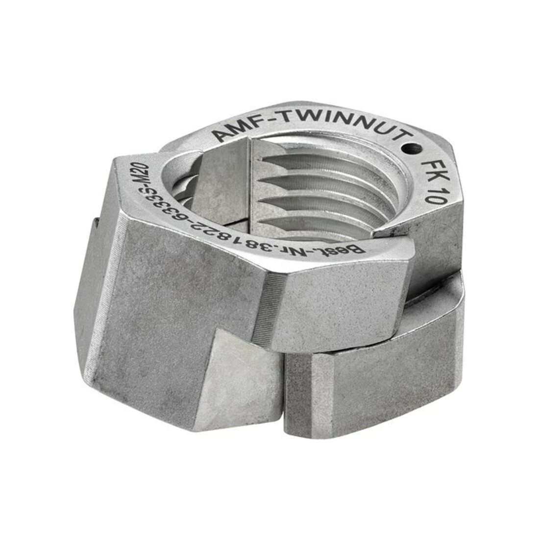 Paire de supports parallèles AMF No.6348PS H.18xB.5xL.100mm Standard