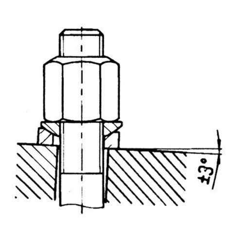 Paire de supports parallèles AMF No.6348PS H.40xB.12xL.150mm Standard Standard