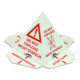 Palettenhütchen 1.25 Wellpappe L205xB205xH235mm einwellig 1-farbig rot-1