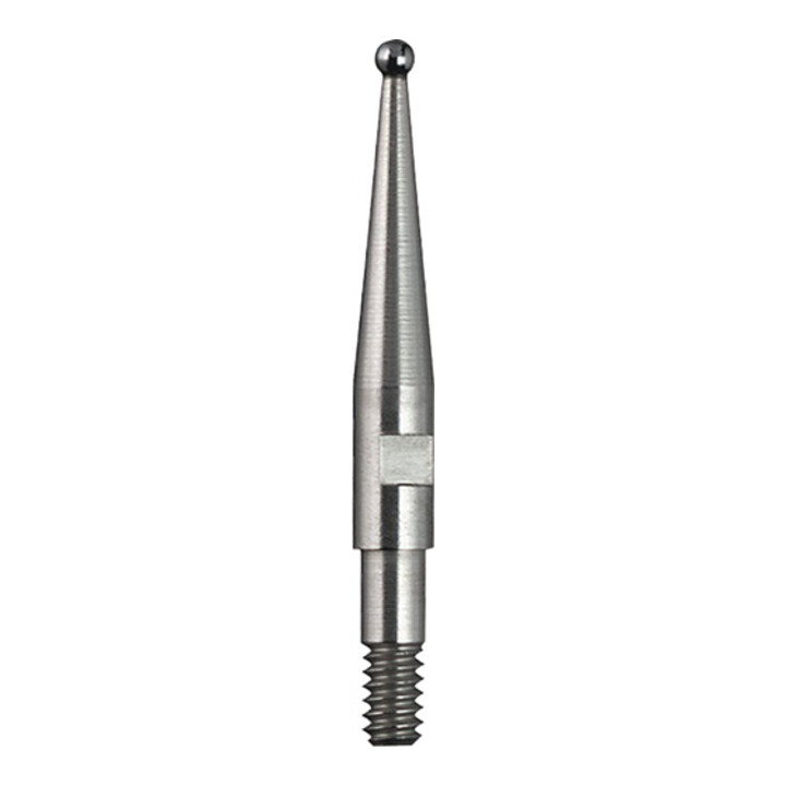 Palpeur D. 1 mm L. 12,3 mm bille M1,6 carbure p. comparateur à levier Käfer