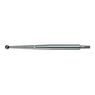 Palpeur D. 2 mm L. 35,7 mm bille M1,6 carbure p. comparateur à levier Käfer