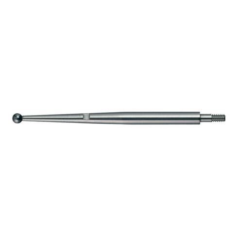 Palpeur D. 2 mm L. 35,7 mm bille M1,6 carbure p. comparateur à levier Käfer