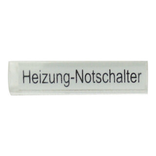 Panasonic Beschriftungsset Heizung Notschalter 90591301-DE