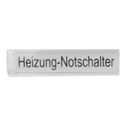 Panasonic Beschriftungsset Heizung Notschalter 90591301-DE-3