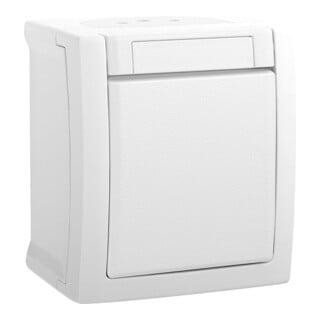 Panasonic Bouton FR en saillie blanc 90591103-DE