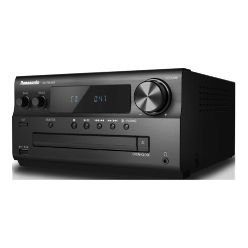 Panasonic Deutsch.CE Micro-HiFi-System DAB+ SCPMX94EGK sw