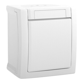 Panasonic Interrupteur à bascule FR en saillie blanc 90591104-DE