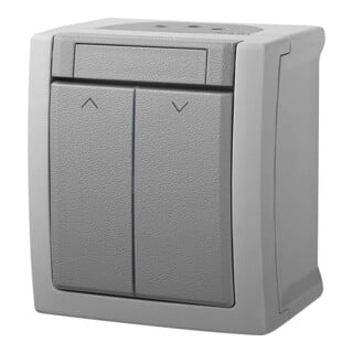 Panasonic Jalousietaster FR-Aufputz IP54 250V 10A grau