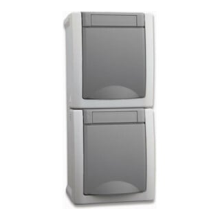 Panasonic Prise double verticale FR-AP IP54 90591086-DE