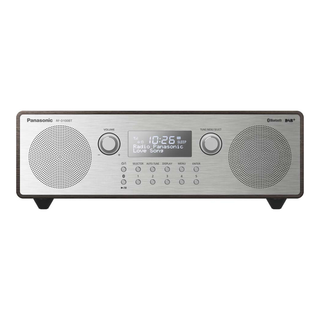 Panasonic Radio DAB+ Bluetooth, AUX RFD100BTEGT br
