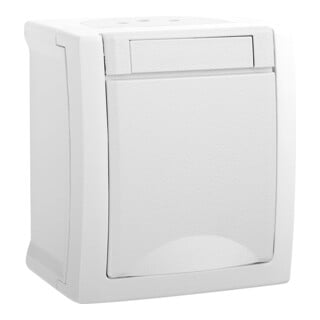 Panasonic Steckdose FR-Aufputz weiß 90591108-DE