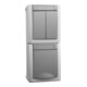 Panasonic Steckdose/Seriensch.-Kombi senkr.FR-AP IP54 gr 90591082-DE-1
