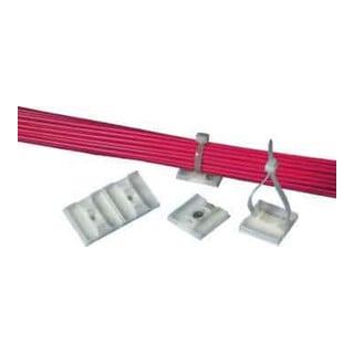 panduit Befestigungsplatte ABMS-A-C selbstklebend 27,9 x 27,9mm weiß