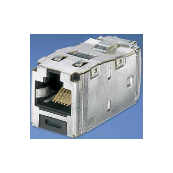 Panduit Mini-Jack Buchse Kat6 RJ45 8(8) geschirmt CJS688TGY