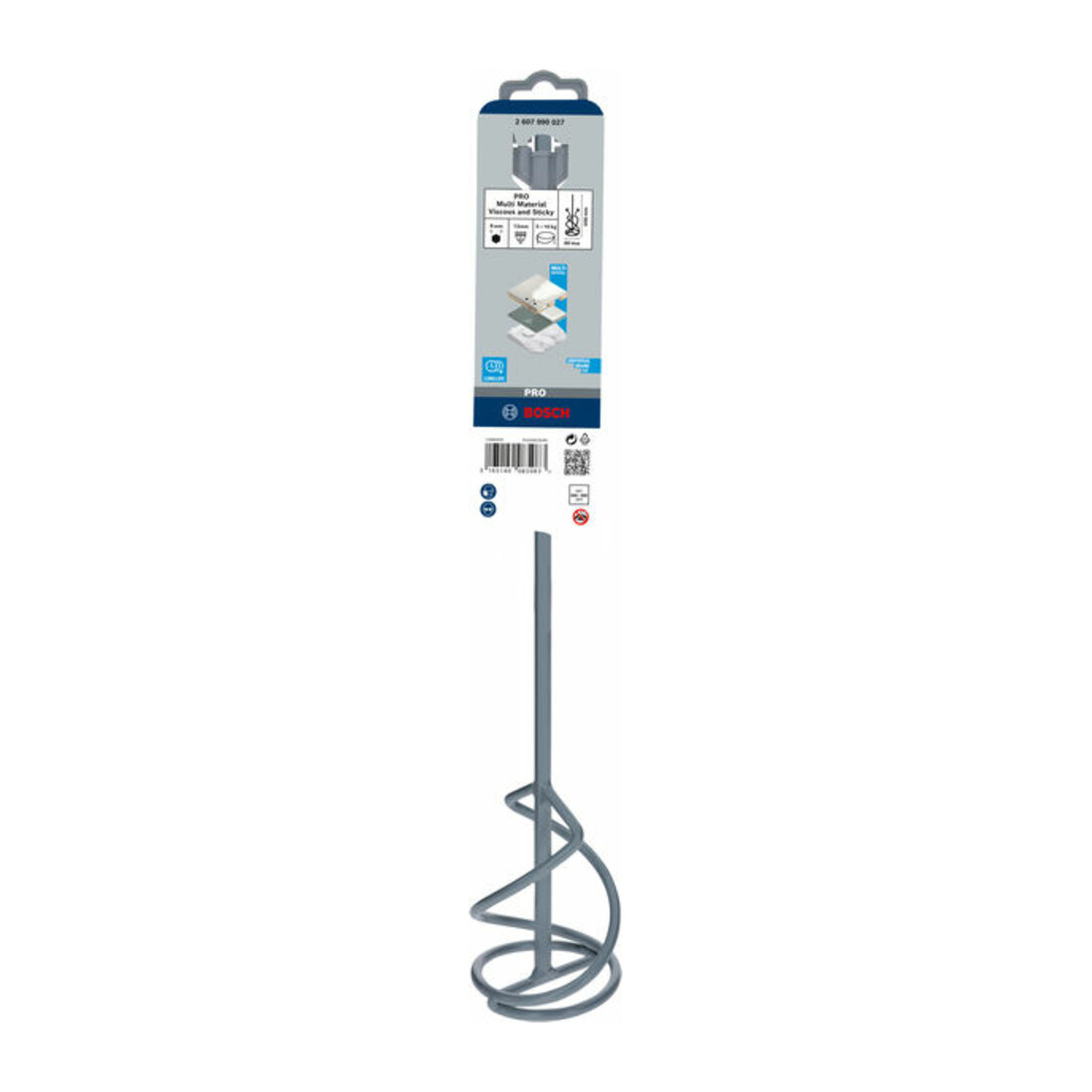 Panier agitateur Bosch léger pour perceuses 80 mm 400 mm 5-10 kg