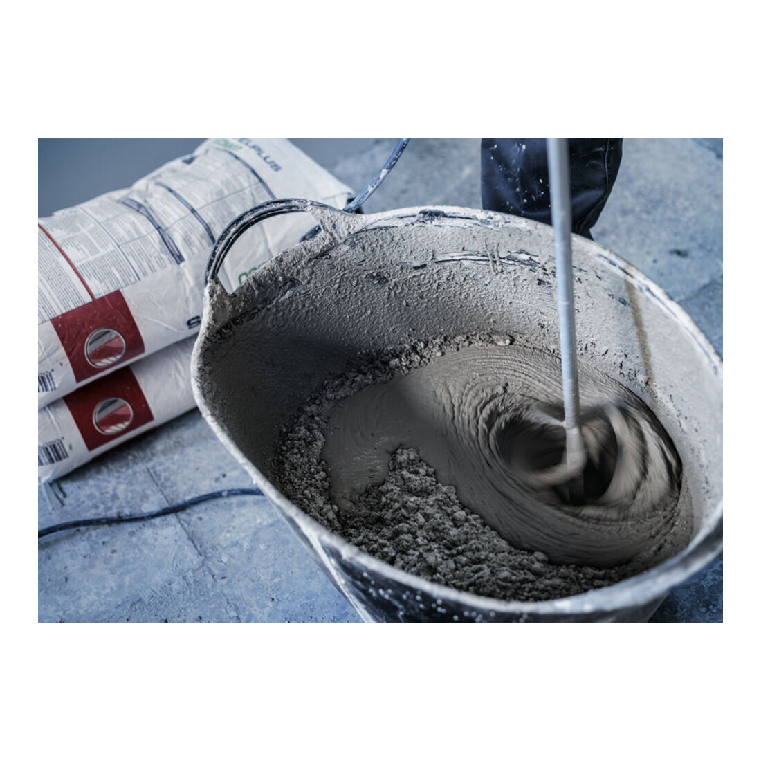 Panier agitateur Bosch léger pour perceuses 90 mm 600 mm 10-20 kg