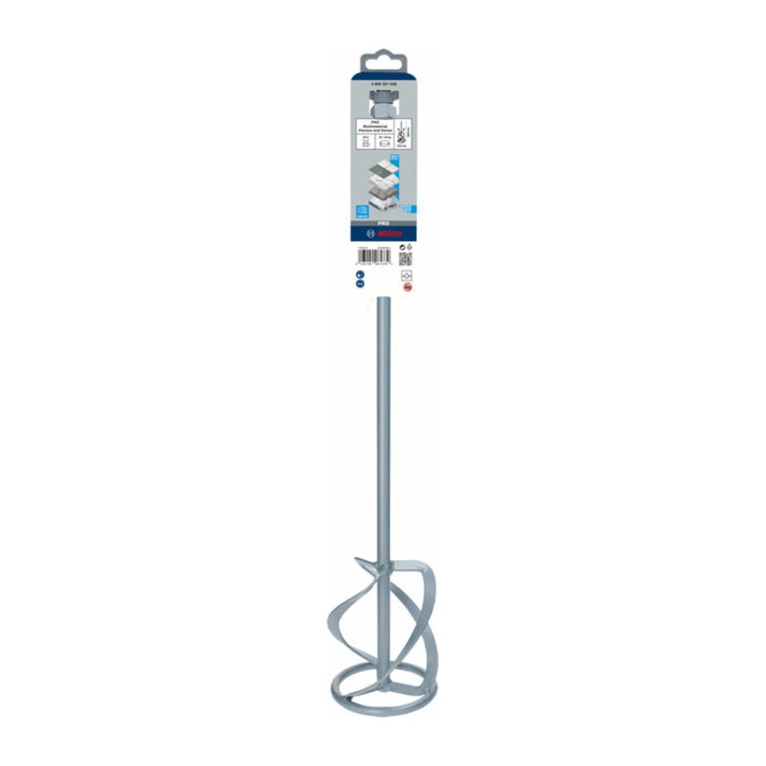 Panier agitateur Bosch pour agitateurs manuels 135 mm 590 mm 25-40 kg M14 en haut