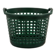 Panier de jardin 25 kg, vert, rond