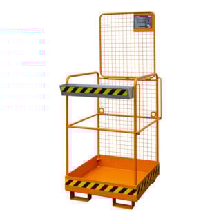 Panier de sécurité Bauer Südlohn SIKO-M, laqué, bleu clair