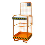 Panier de sécurité Bauer Südlohn SIKO-M, laqué, bleu clair