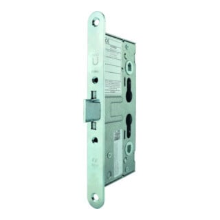 Panik-Einsteckschloss 1009PPG Fkt.D rd 24/65/72/9mm DIN L/R