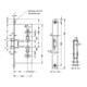 Panik-Einsteckschloss 1009PPG Fkt.D rd 24/65/72/9mm DIN L/R-3