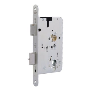 Panik-Einsteckschloss 2321 Fkt.B rd 20/65/72/9mm DIN re.VA 2-flg.BKS