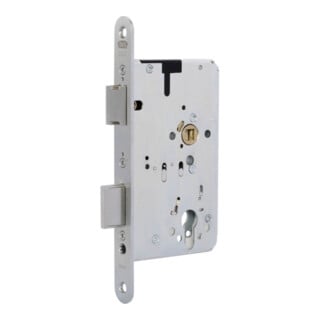 Panik-Einsteckschloss 2326 Fkt.E rd 20/65/72/9mm DIN R VA BKS