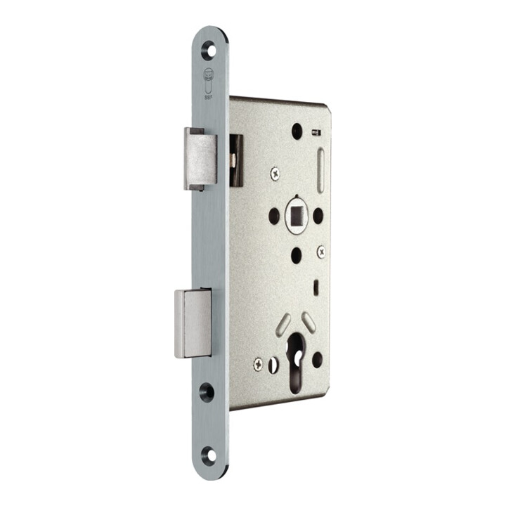Panik-Einsteckschloss Ser.20 APD Fkt.D rd 24/65/72/9mm DIN re.VA SSF