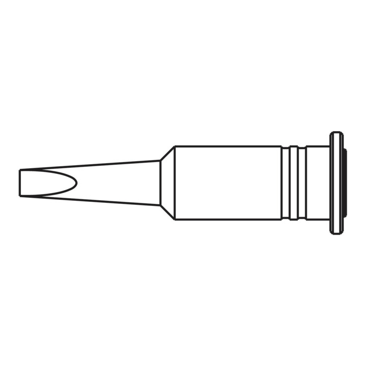 Panne à souder ERSA 3.2mm -en forme de ciseau