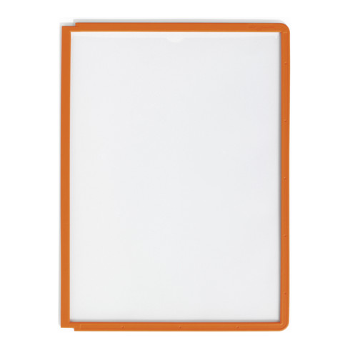 Panneau d'affichage durable SHERPA A4 Orange