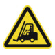 Panneau d'avertissement ASR A1.3/DIN EN ISO 7010 200 mm danger, passage d'engins-1