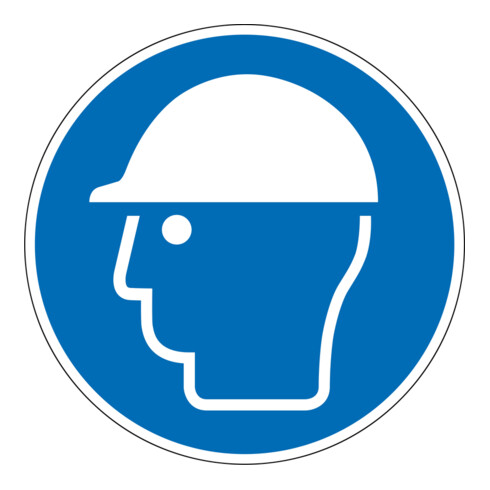 Panneau de consigne Eichner Utiliser une protection de la tête 20 cm PVC