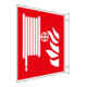 Panneau de drapeau de protection incendie Eichner Tuyau d'incendie 15 x 15 cm-1