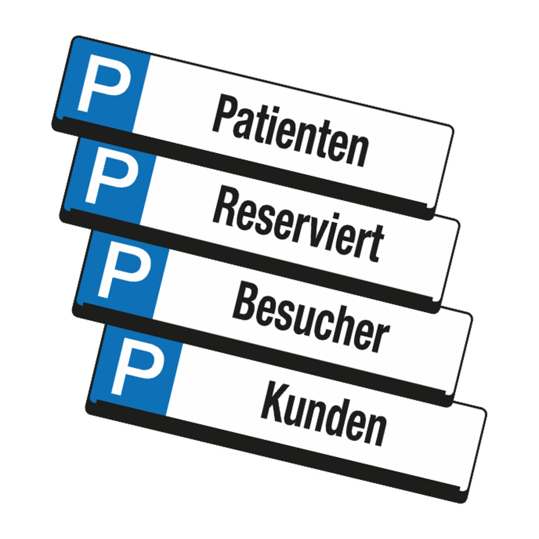 Panneau de réservation de parking Eichner Clients