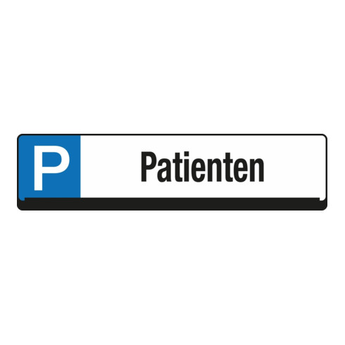 Panneau de réservation de parking Eichner Patients
