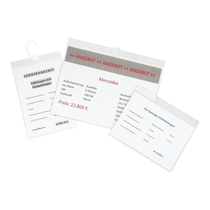 Panneau de vente de prix Eichner DIN A3 paysage