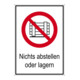 Panneau d'interdiction de stationnement ou de stockage Eichner PVC-1