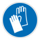 Panneau d'interdiction d'utiliser des gants Eichner PVC-1