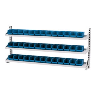 Panneau multifonction rapporté STIER lxH 1 500x650 mm, 3 tablettes