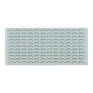 Panneau perforé à fentes l.991xLmm gris clair, RAL 7035 format large BOTT