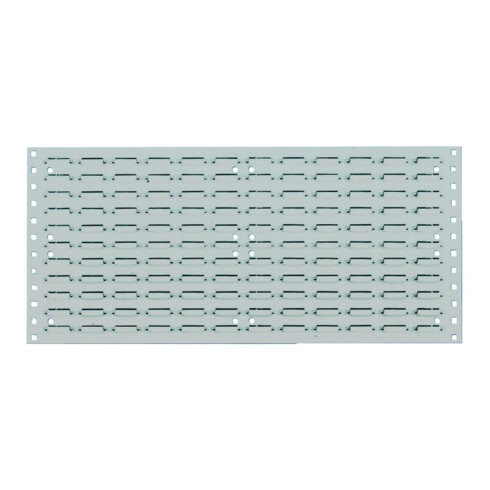 Panneau perforé à fentes l.991xLmm gris clair, RAL 7035 format large BOTT