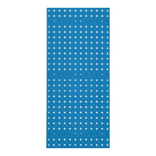 Panneau perforé l.450xL1000mm bleu ciel, RAL 5015
