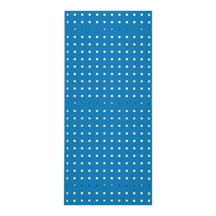 Panneau perforé l.450xL1000mm bleu ciel, RAL 5015