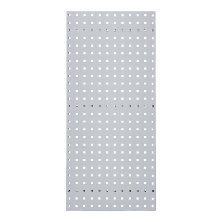 Panneau perforé l.450xL1000mm gris clair, RAL 7035